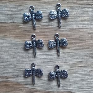 FIVE Dragonfly charms BOGO